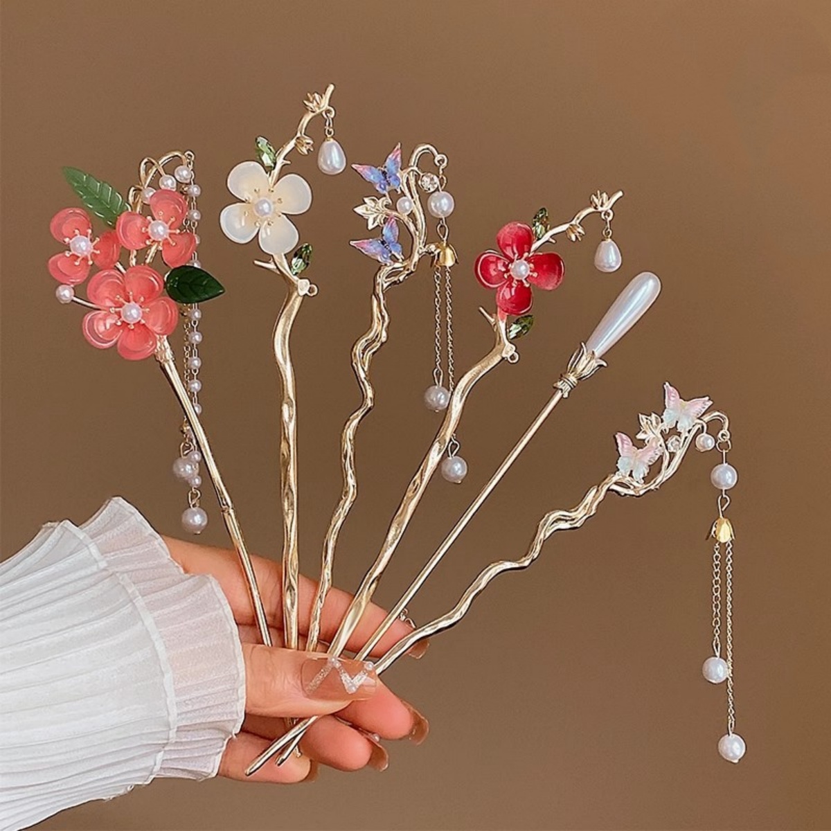 Supply Florist - 2025 여성을위한 새로운 꽃 머리핀 우아한