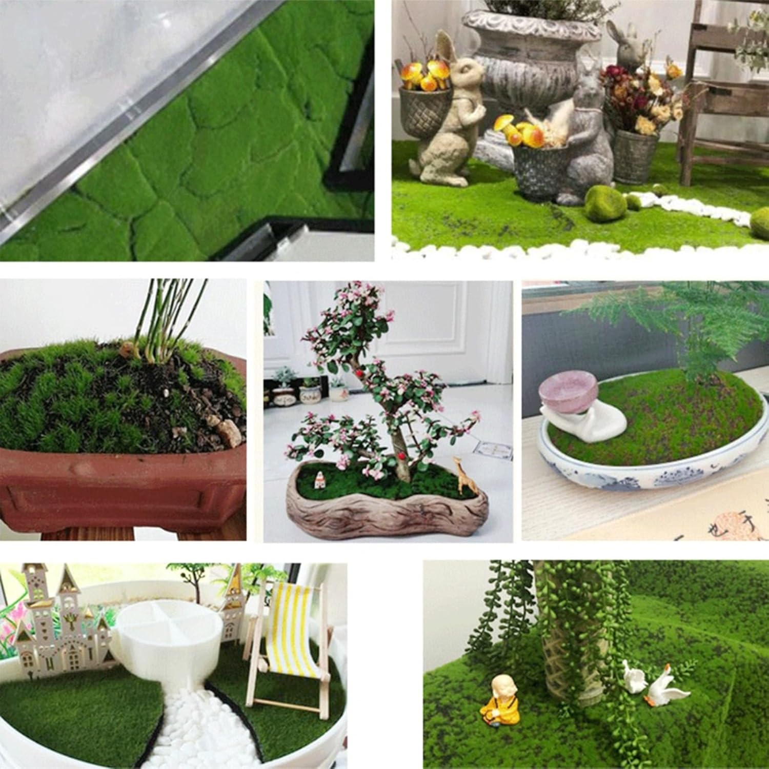 인조 이끼 매트 가짜 잔디 러그 DIY 합성 잔디 조경 - Preserved Moss Sheet 리뷰 및 가격