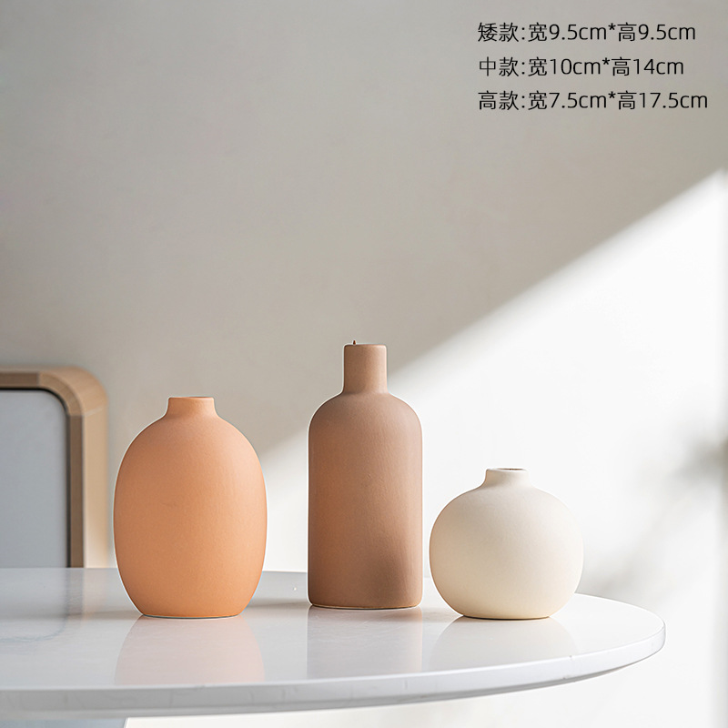 북유럽 모란디 무광 세라믹 꽃병 미니멀리스트 인테리어  - Eucalyptus Preserved 리뷰 및 가격