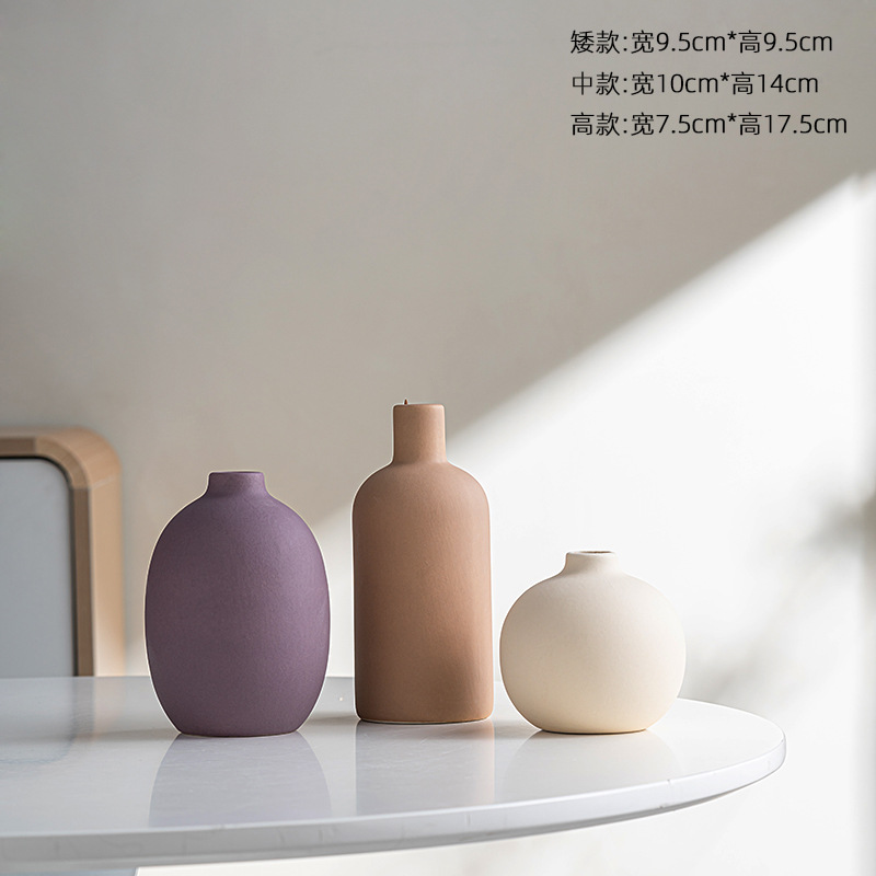 북유럽 모란디 무광 세라믹 꽃병 미니멀리스트 인테리어  - Eucalyptus Preserved 리뷰 및 가격