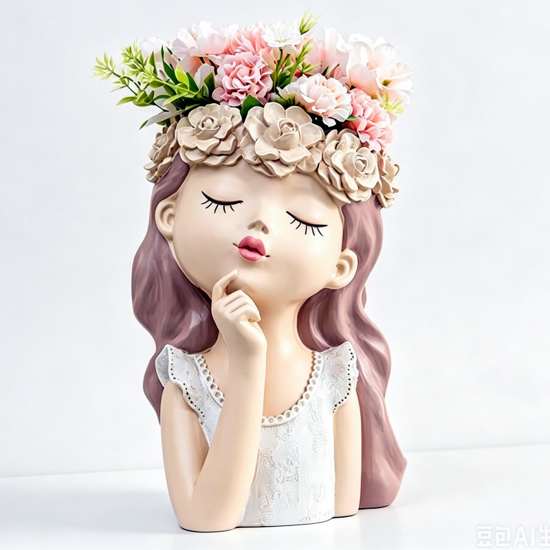 묵상적인 꽃 요정 화병 대형 실리콘 몰드 DIY 레진  - Florist Supply Vases 리뷰 및 가격